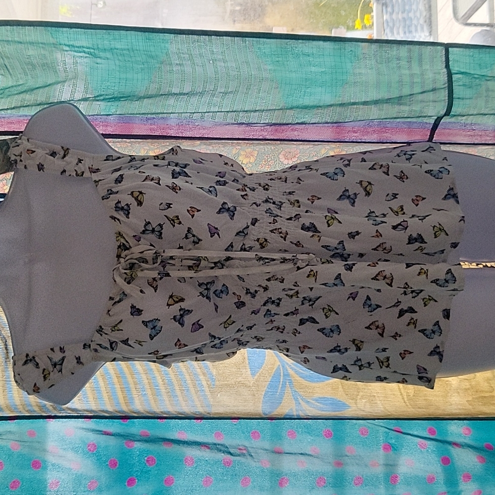 Butterfly Tank Top NWOT